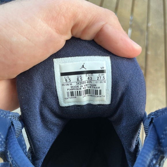 Air Jordan 7 limited edition ocean blue (2015 edition) - Picture 3 of 6